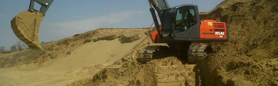Hajdúsámson : homokbánya munkák